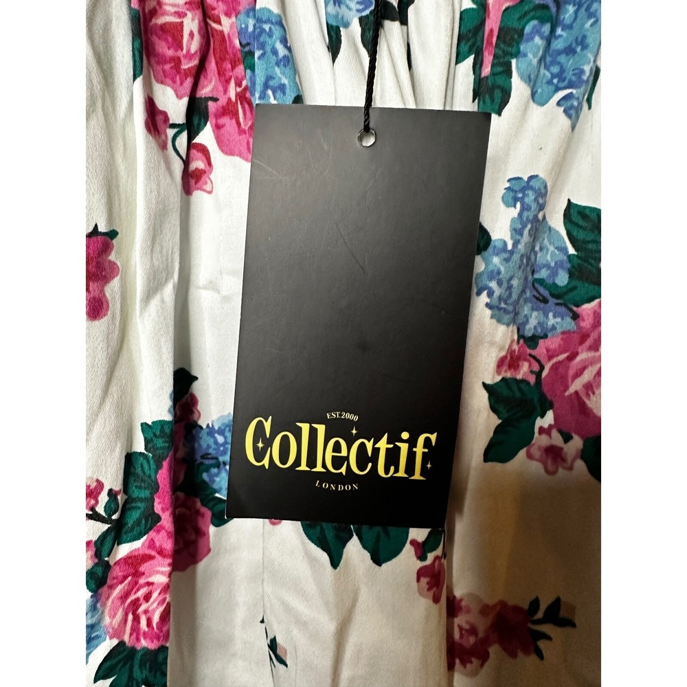 NWT Collectif Vintage-Style Floral Skirt | Size M - Picture 11 of 11